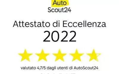 Attestato Eccellenza 2022 Autoscout24