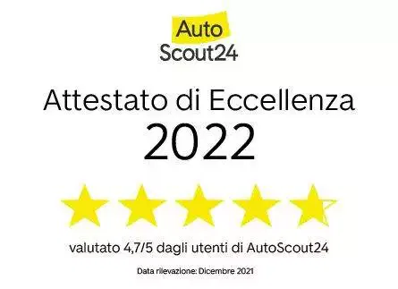 Attestato eccellenza 2022 Autoscout24