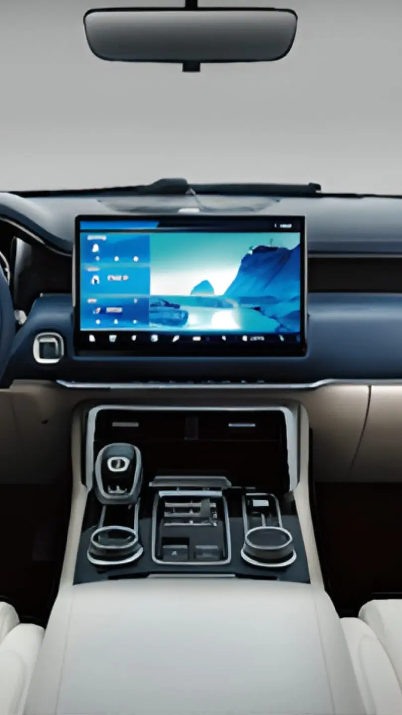 Foton Tunland V9: il nuovo pick-up EMC audace e tecnologico 3 Interni FOTON Tunland V9 volante e pannello controllo